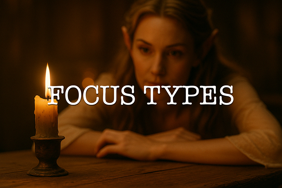 Focus Types For AI Filmmaking