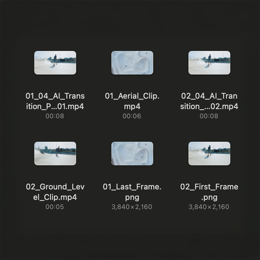 Designing Camera-Movement Transitions with AI (for LumaFusion)