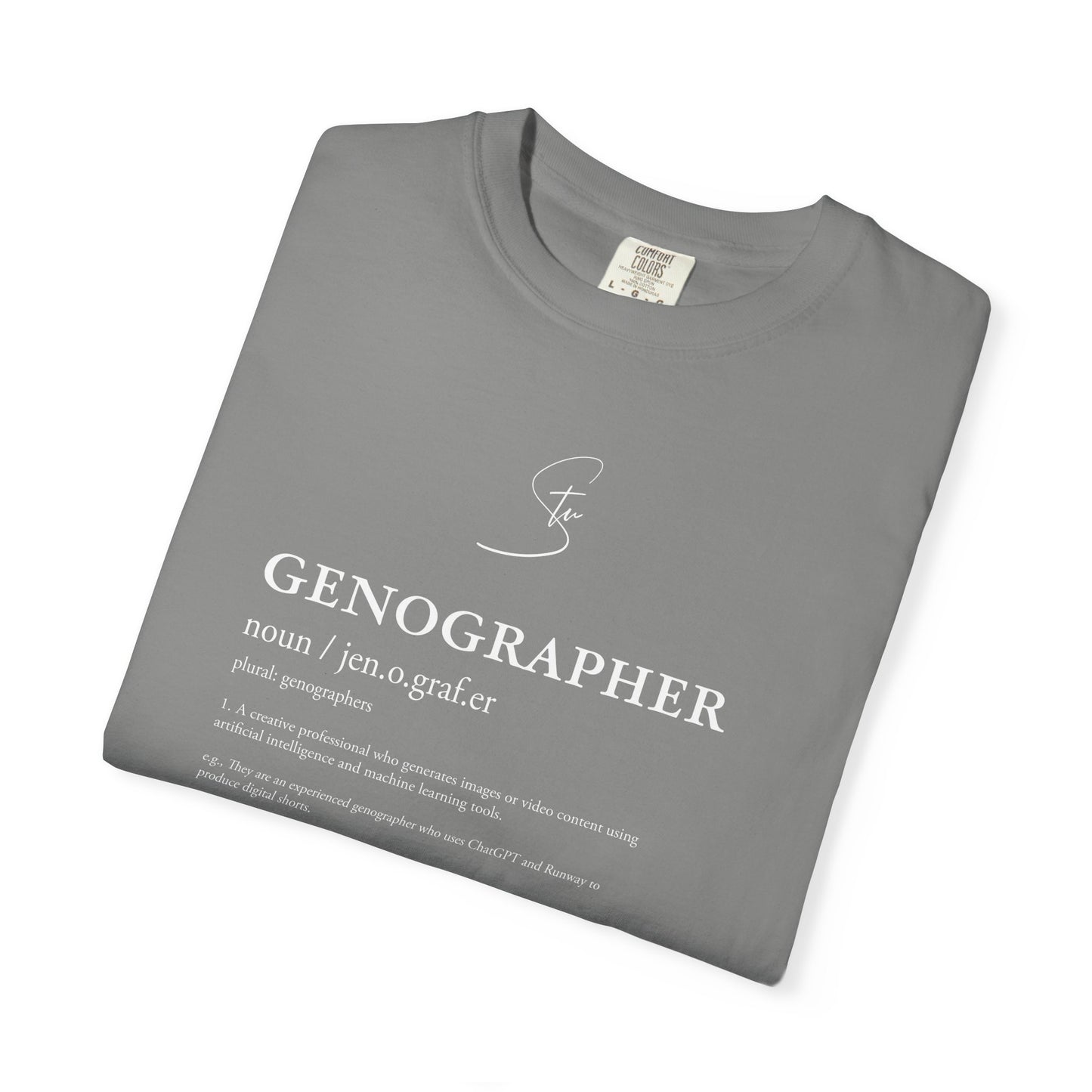 Genographer - Unisex T-Shirt - Genography Tee for Creatives