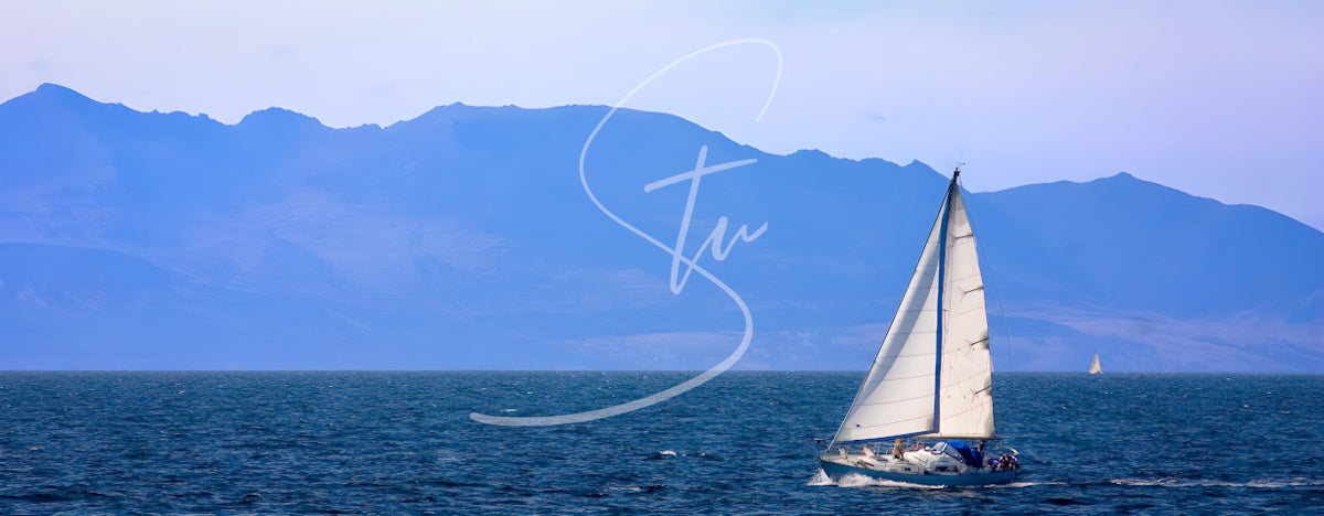 Yacht Sailing on the Firth of Clyde