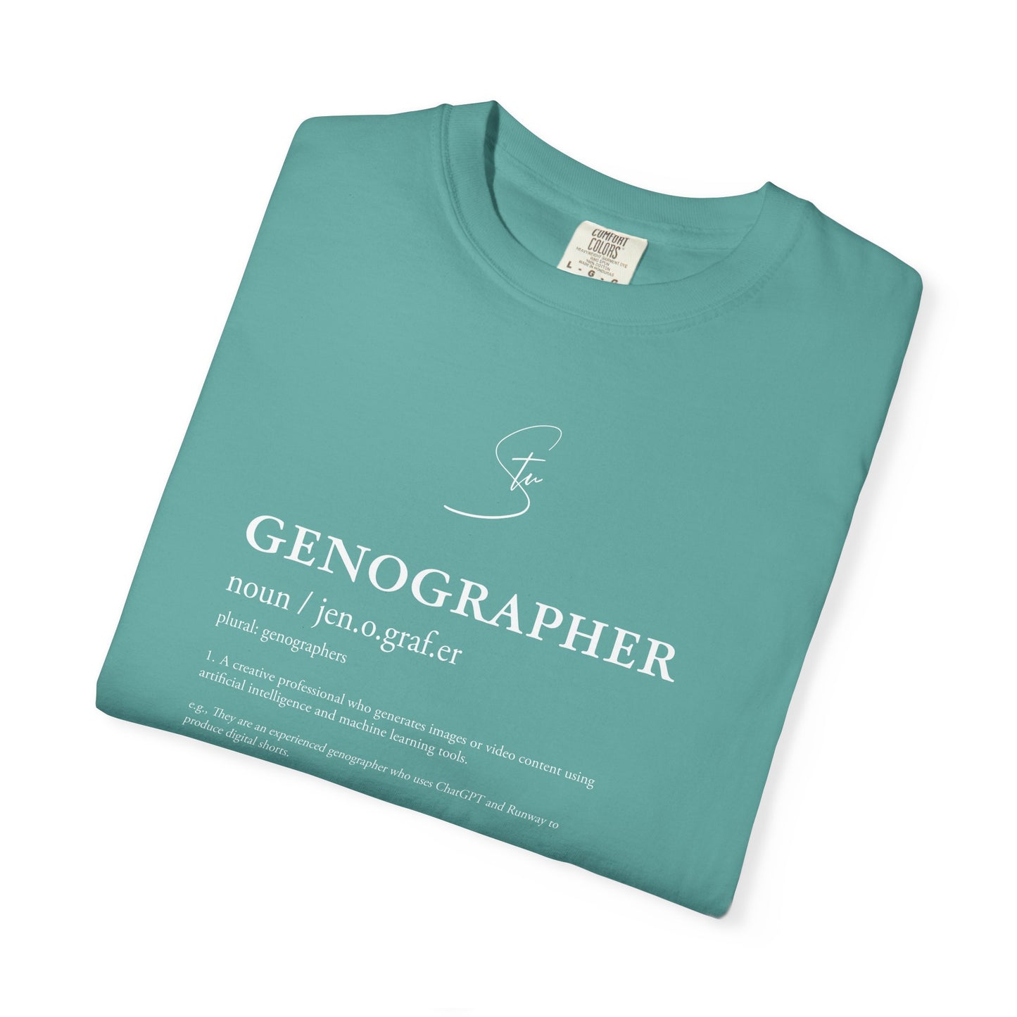 Genographer - Unisex T-Shirt - Genography Tee for Creatives