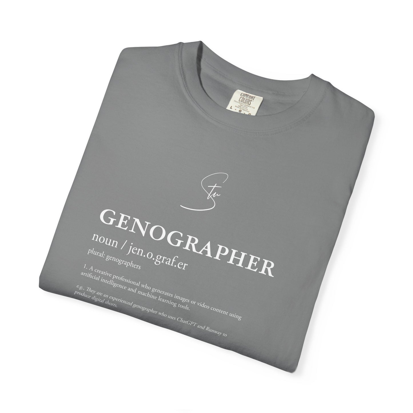 Genographer - Unisex T-Shirt - Genography Tee for Creatives