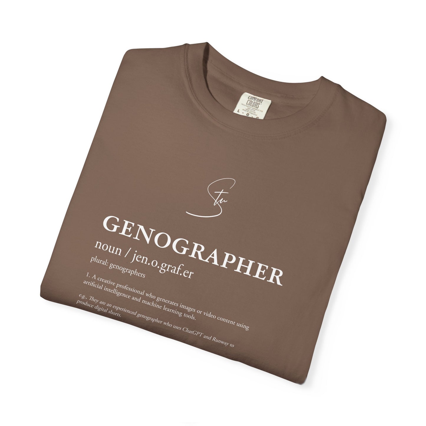 Genographer - Unisex T-Shirt - Genography Tee for Creatives