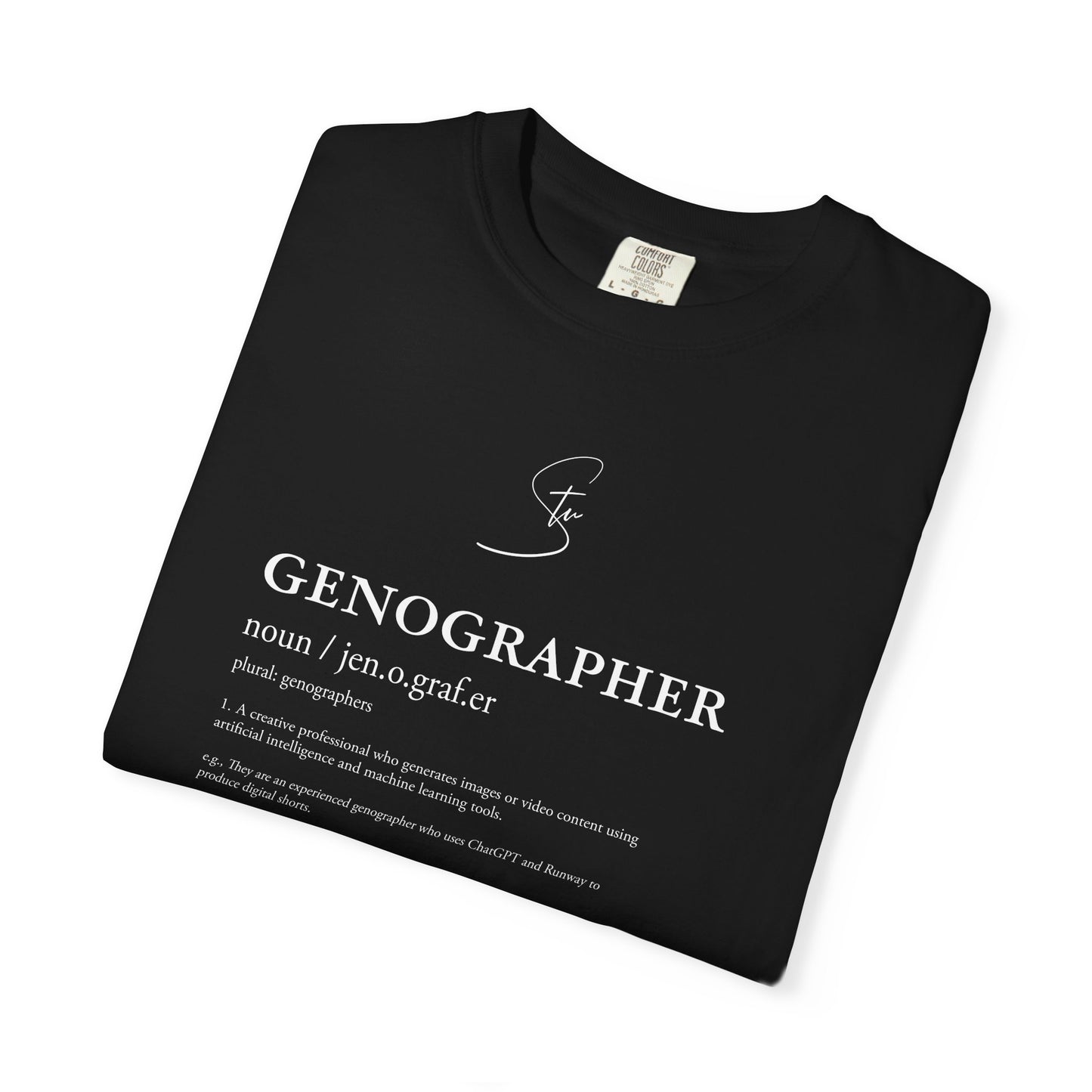 Genographer - Unisex T-Shirt - Genography Tee for Creatives