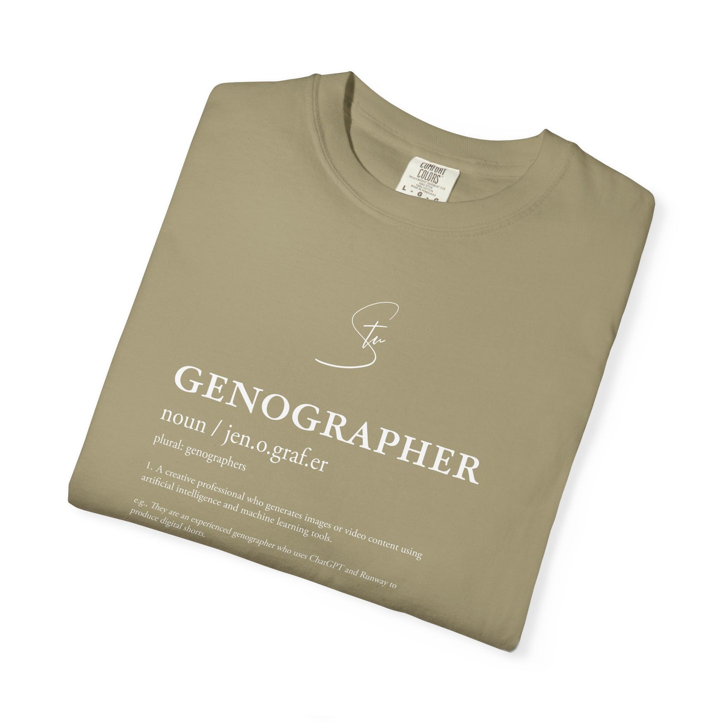 Genographer - Unisex T-Shirt - Genography Tee for Creatives