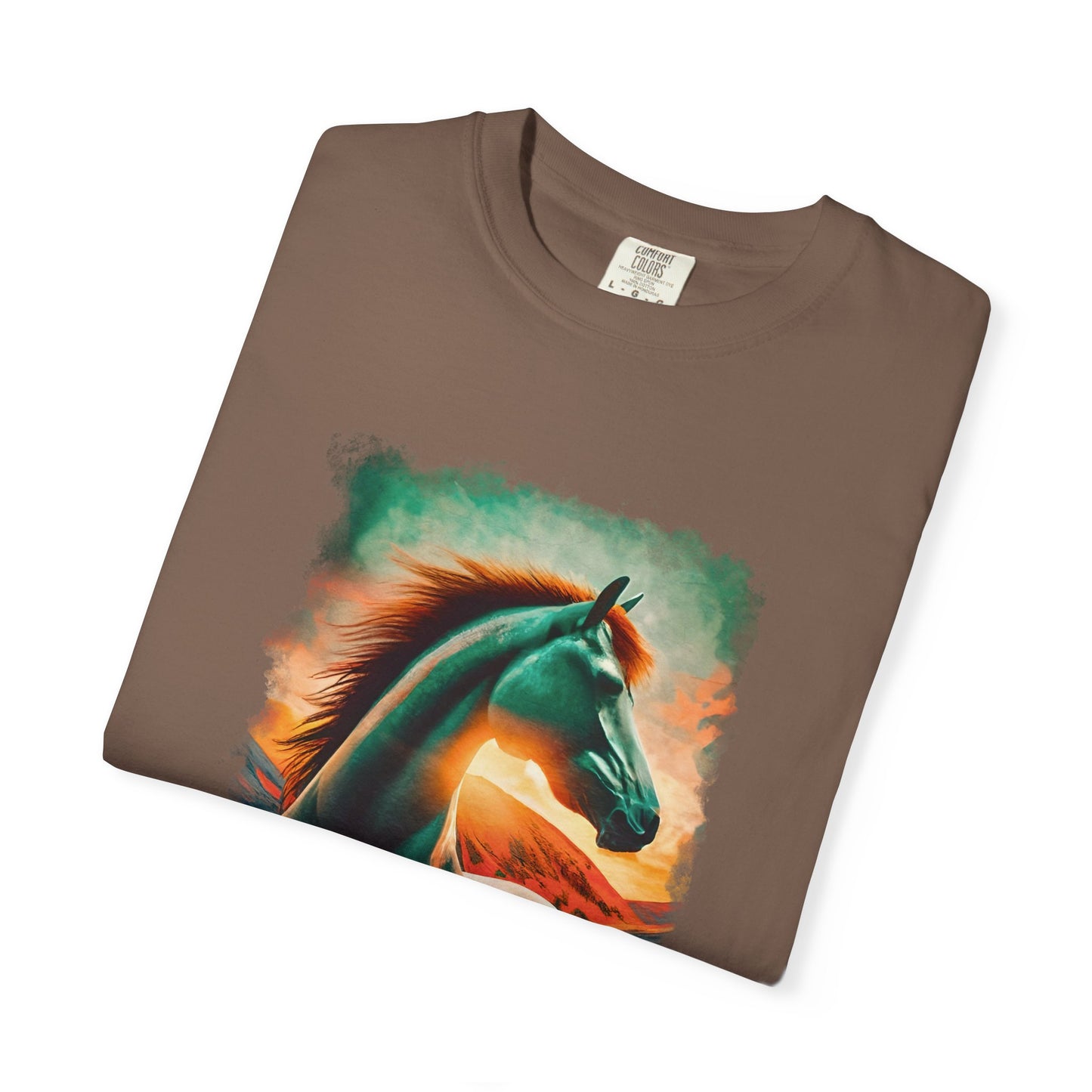 Highland Serenity - Unisex T-Shirt - Artistic Animal Tee for Nature Lovers