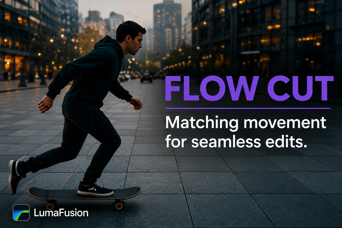 A Flow Cut in LumaFusion