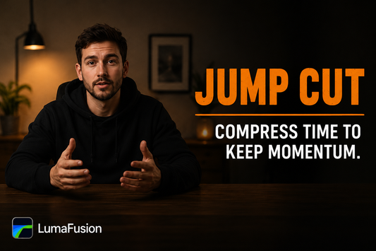 Using a Jump Cut in LumaFusion