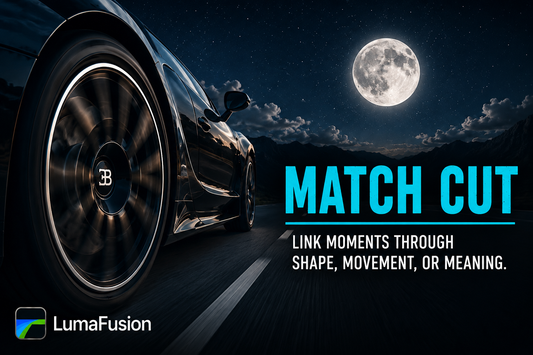 Using a Match Cut in LumaFusion