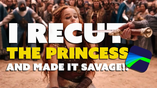 I Re-Cut "The Princess" w/ LumaFusion and it's Savage!!