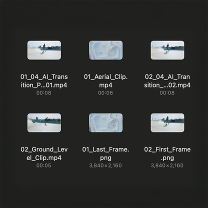Designing Camera-Movement Transitions with AI (for LumaFusion)