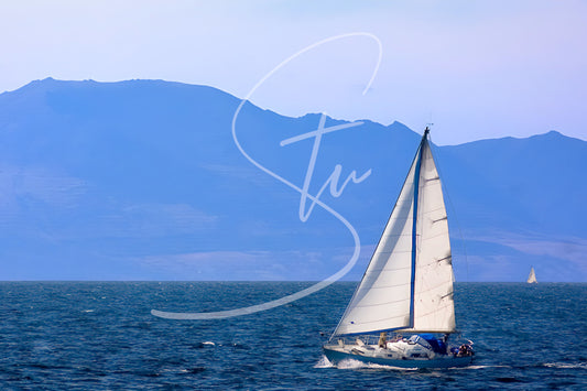 Yacht Sailing on the Firth of Clyde