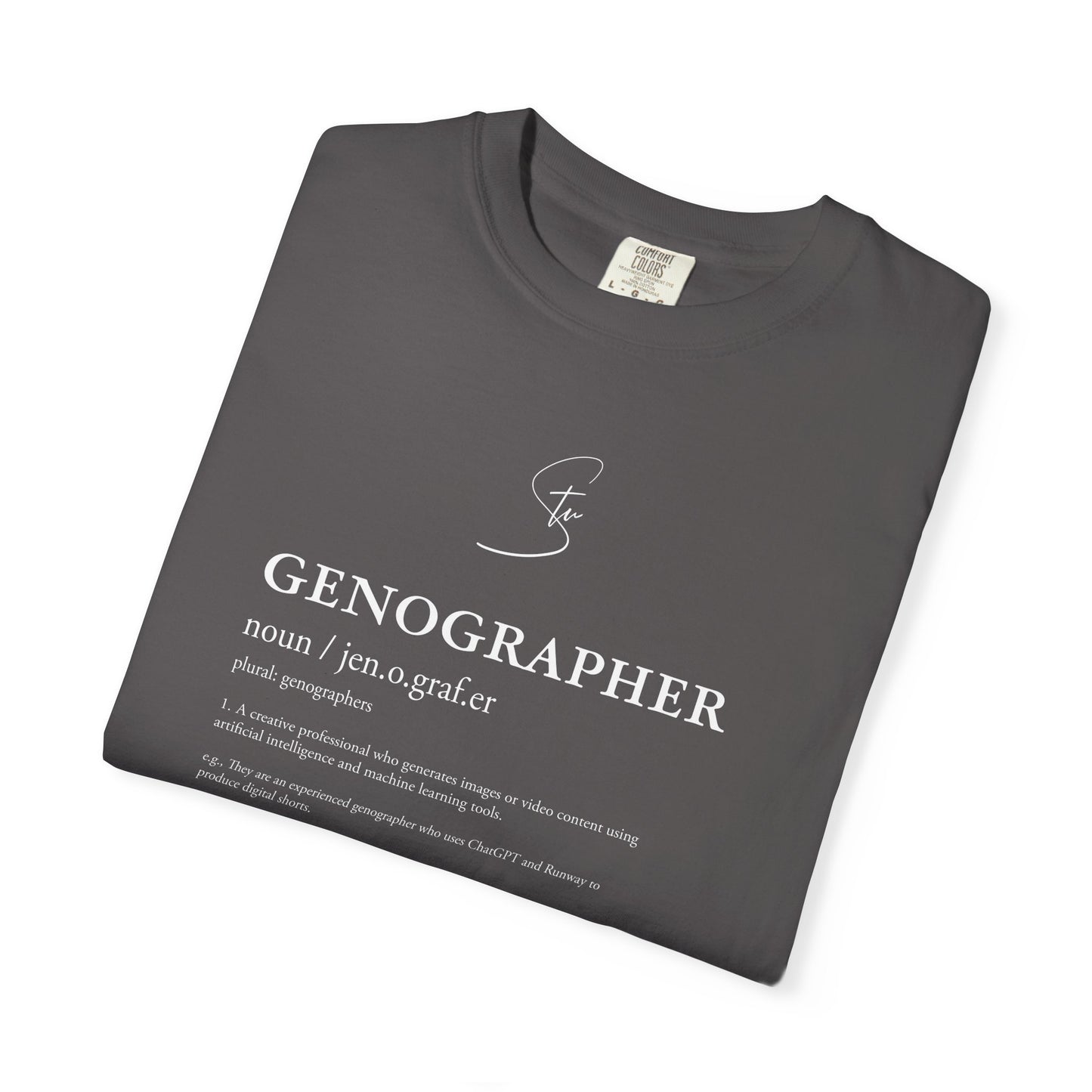 Genographer - Unisex T-Shirt - Genography Tee for Creatives