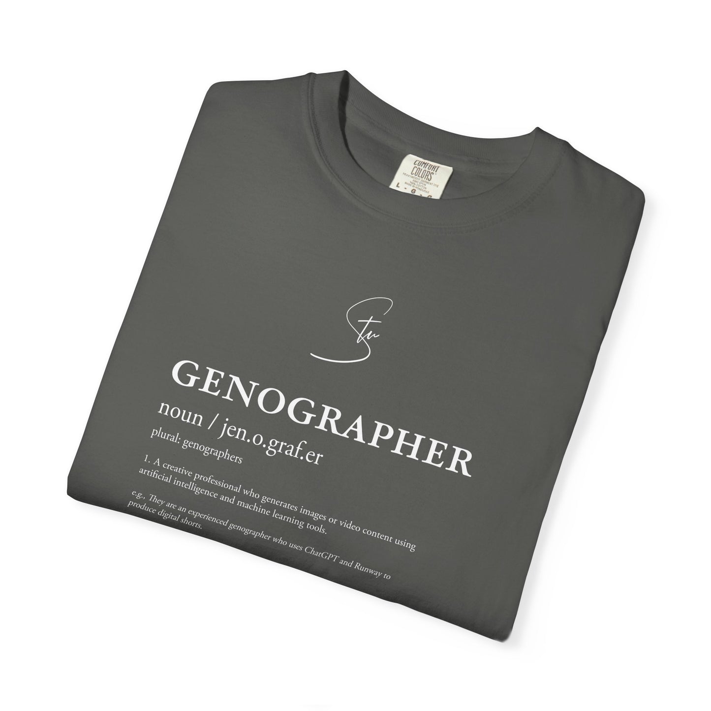 Genographer - Unisex T-Shirt - Genography Tee for Creatives